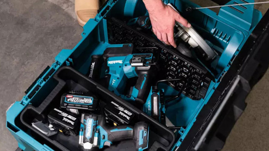 Ensemble de 4 boîtes à outils MAKTRAK Makita MAKTRAKSET4 Ensemble de 4 boîtes à outils MAKTRAK Makita MAKTRAKSET4